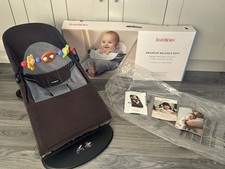 Baby Björn Bouncer Balance Soft Chair Bouncer & Toy Bar - 0-2 Years