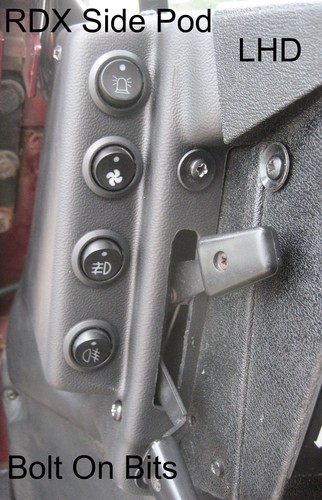 Rdx lhd side pod for - rdx,