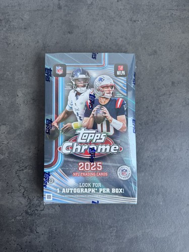 2025 topps chrome football nfl - chrome,