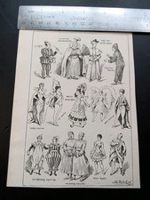 Victorian Theatre Performers