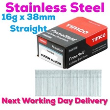 38mm 16g STRAIGHT Brad Nails