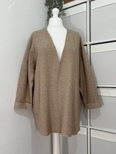 Kley Oversized Coatigan Cardigan Coat Size XL  Wool Mix Pockets