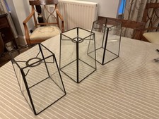 3x stylish glass Light Shades