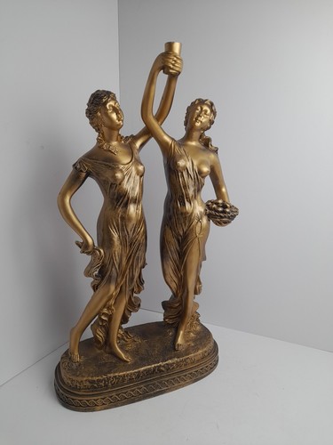 Art nouveau statue dipicting - statue, 2