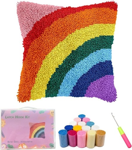 Latch hook cushion kits for - cushion,