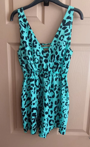 New look turquoise leopard - turquoise,