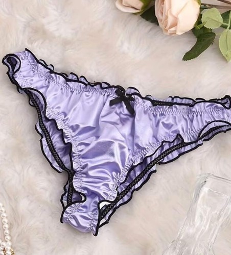 Ladies lilac satin - ladies,