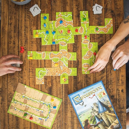 Carcassonne spare tiles - spare,