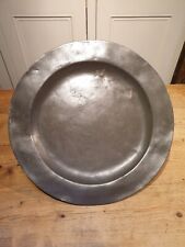 18th Century Pewter Charger