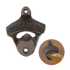 4x BOTTLE OPENER Cast Iron