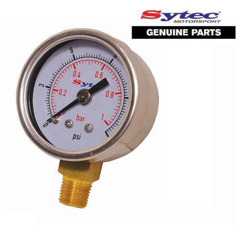 Sytec fuel pressure gauge - pressure, for