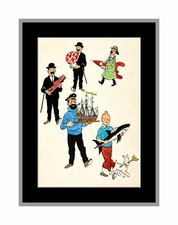 Tintin books thru the - (, 6