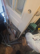 White internal glazed door - white,