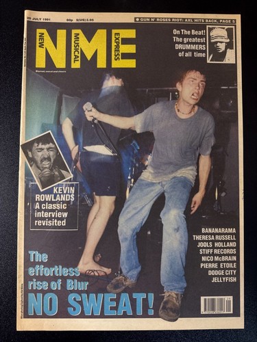 Blur nme cover page - blur,