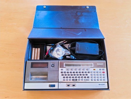 Sharp pocket computer - pocket, pc-1500