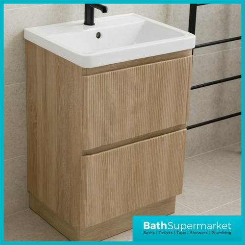 600mm fluted ribbed floor - fluted,
