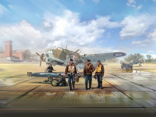 Icm scale raf - icm,