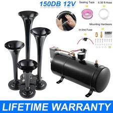 12V Train Air Horn Kit 150PSI
