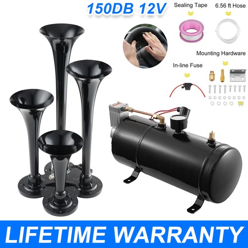 12v train air - horn, 150psi