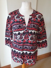 Ladies Size 10 Orange & Black