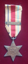 Original British WW2 Campaign Medal AFRICA STAR with BAR NORTH AFRICA 1942-43