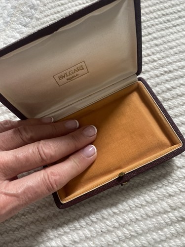 Vintage bvlgari jewellery box - vintage,