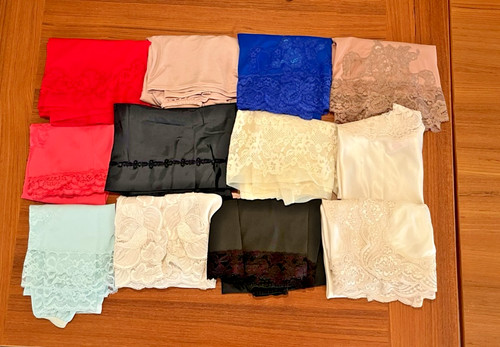 Lot vintage half slips - vintage, +