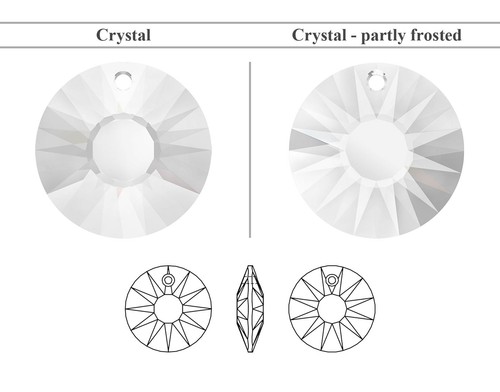 Swarovski crystals 6724 - 6724, sun