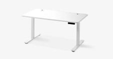 Autonomous Smart Desk 2 Premium ( Classic White Top + Grey Frame ) Table.