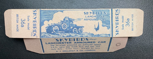 Skybirds lanchester armoured - skybirds,