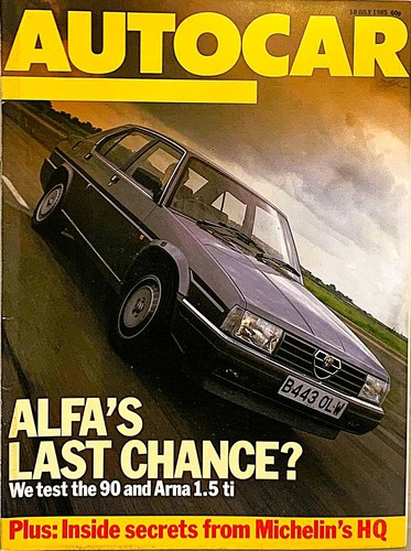 Autocar magazine jul - magazine, 10-jul-85