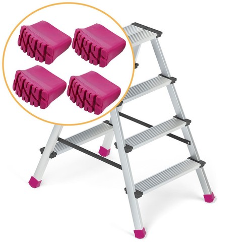 Pack extendable ladder - pack, foot