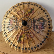 Vintage Oriental Parasol -
