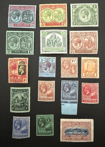 Kgv stamps selection of - of, 17
