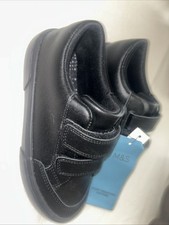 M And S Kids Leather Trainers/