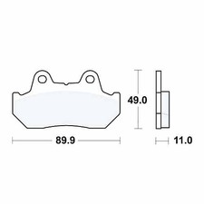 TRW Brake Pads Sintered Front