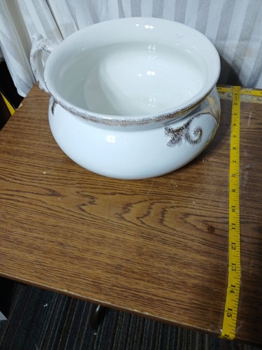 Antique chamber pot - antique, c&