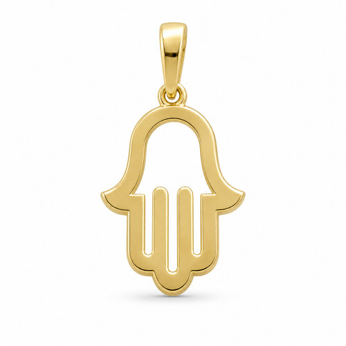 Hamsa solid yellow - hamsa,