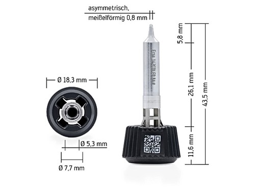 0142cdlf80a soldering tip - 0142cdlf80a/sb,