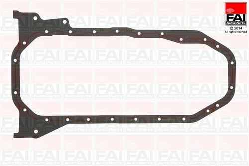 Oil pan sump gasket for - pan,
