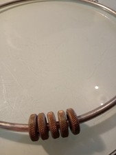 Novelty Juggling Ring Chrome And Brass