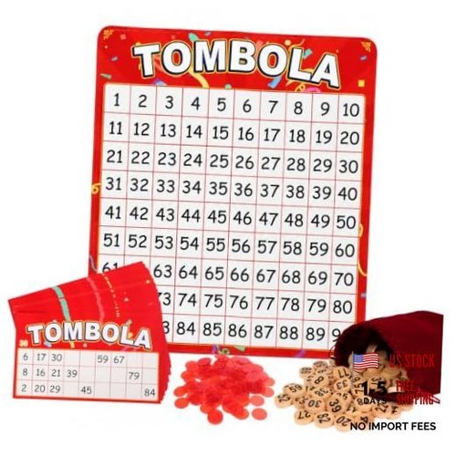 Tombola bingo game - tombola, size