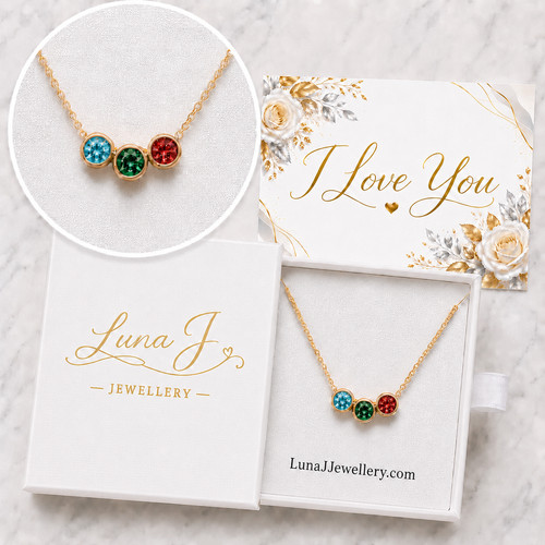 Custom family necklace - custom,