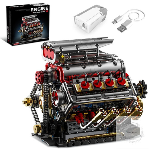 Engine model kit that runs - v8,