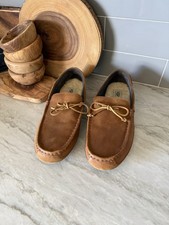 UGG Brown Leather Moccasin