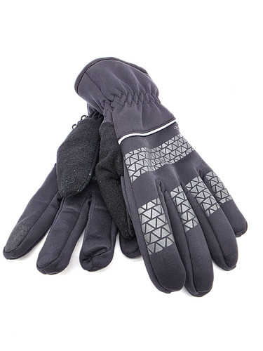 Crane gel ski gloves - ski, black
