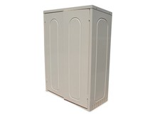 Park home caravan aluminium - aluminium, 2x