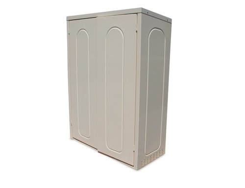 Park home caravan aluminium - aluminium, 2x