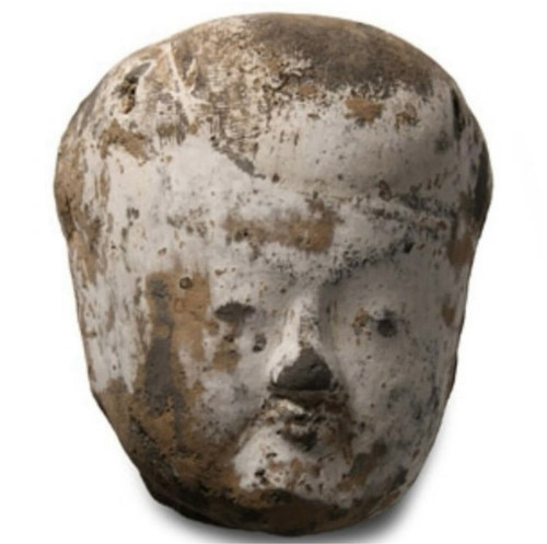 Han terracotta head - han,