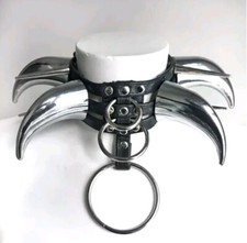 XL Claw Choker Large Spikes Studded Necklace FetishUnusual Fetish Dog Collar